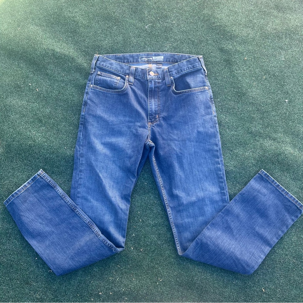 Carhartt Relaxed Fit Blue Jeans 32x34